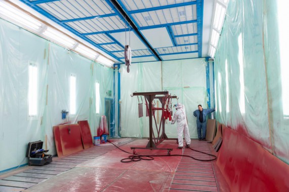 Комплекс подготовки, мойки и окраски поверхности для изделий машиностроительного комплекса, г. В. Луки Комплекс подготовки, мойки и окраски поверхности для изделий машиностроительного комплекса, г. В. Луки