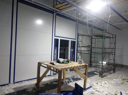 Уличная покрасочно-сушильная камера SPK-T 12.6.4 для деталей самолета, г. Екатеринбург Уличная покрасочно-сушильная камера SPK-T 12.6.4 для деталей самолета, г. Екатеринбург