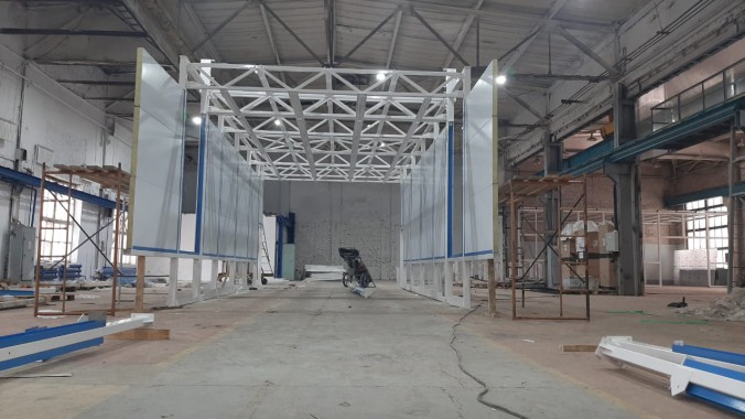 Покрасочно-сушильная камера SPK-P 18.5.4, г. Миасс Покрасочно-сушильная камера SPK-P 18.5.4, г. Миасс