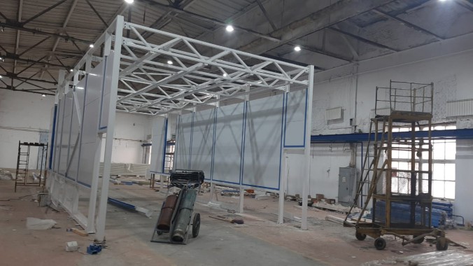 Покрасочно-сушильная камера SPK-P 18.5.4, г. Миасс Покрасочно-сушильная камера SPK-P 18.5.4, г. Миасс