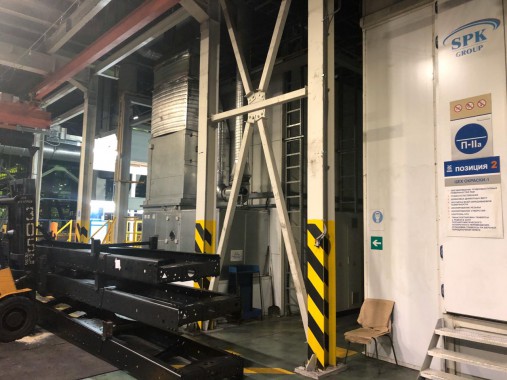 Линия SPK окраски рам КАМАЗ, г. Набережные Челны