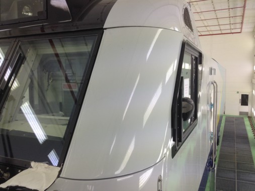 Электровозосборочный завод. Окрасочно-сушильная камера для ж/д.