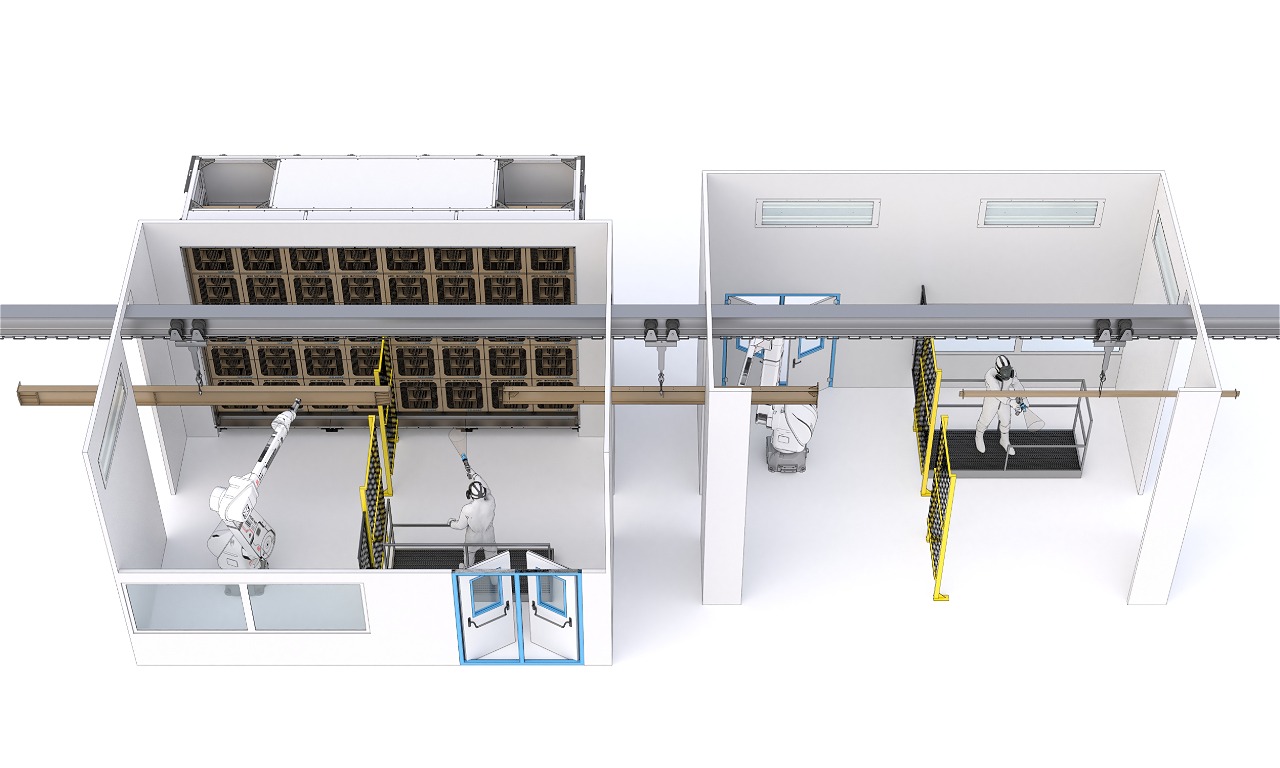 покрасочные роботы Fanuc
